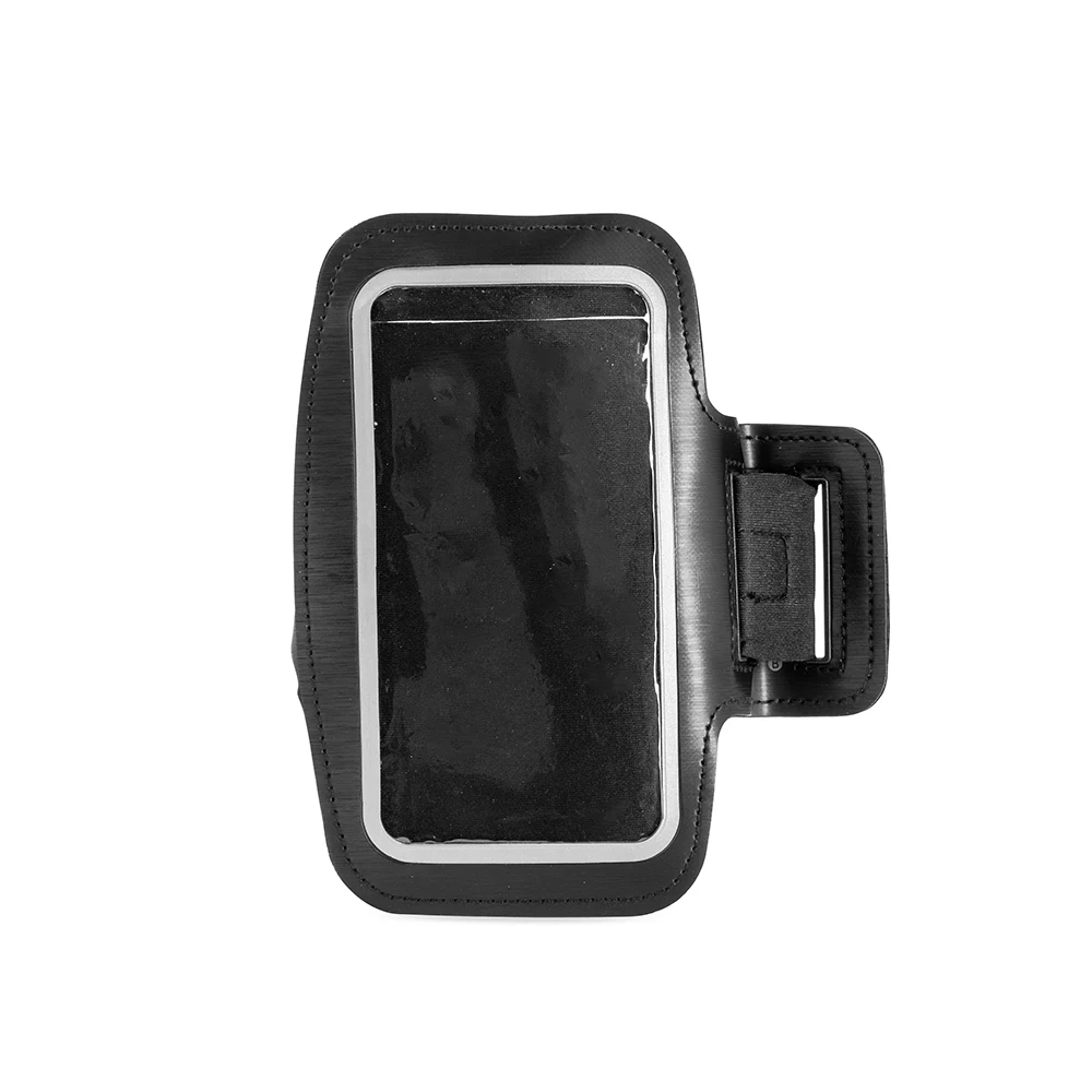 Braçadeira Esportiva Couro Sintético, cor PRETO