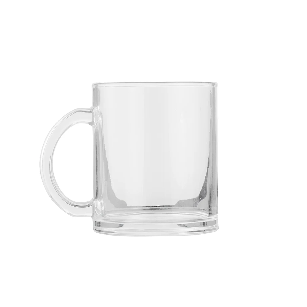Caneca Vidro 350ml, cor TRANSPARENTE