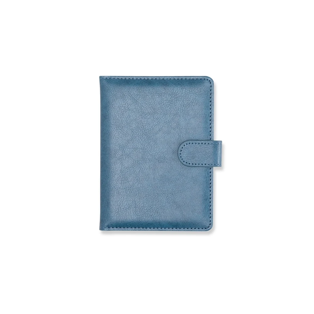Porta-Passaporte PU, cor AZUL