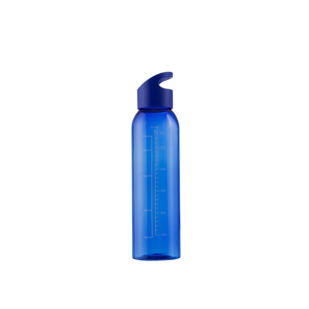 Garrafa Plástica 700ml, cor AZUL