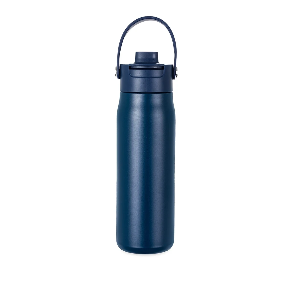 Garrafa Térmica 700ml, cor AZUL ESCURO