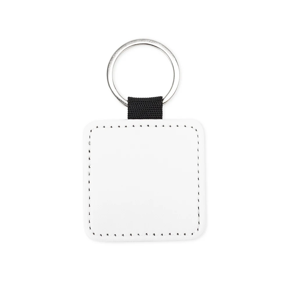Chaveiro Poliéster, cor BRANCO
