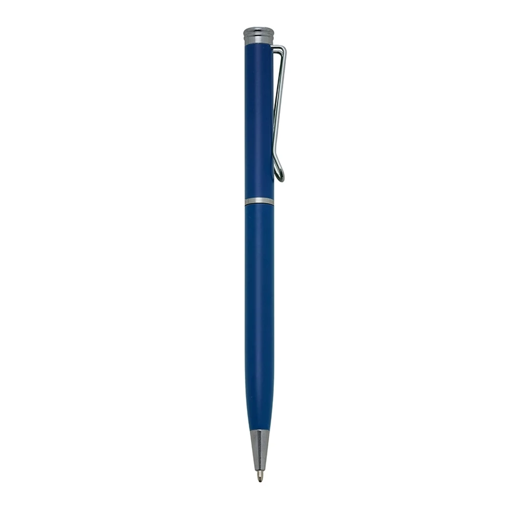 Caneta Metal, cor AZUL ESCURO
