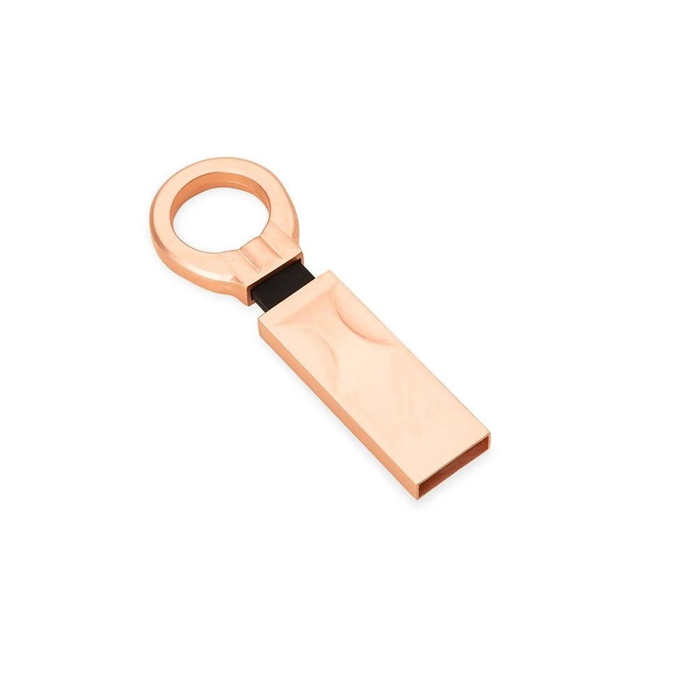 Carcaça Pen Drive Alumínio, cor CHAMPAGNE