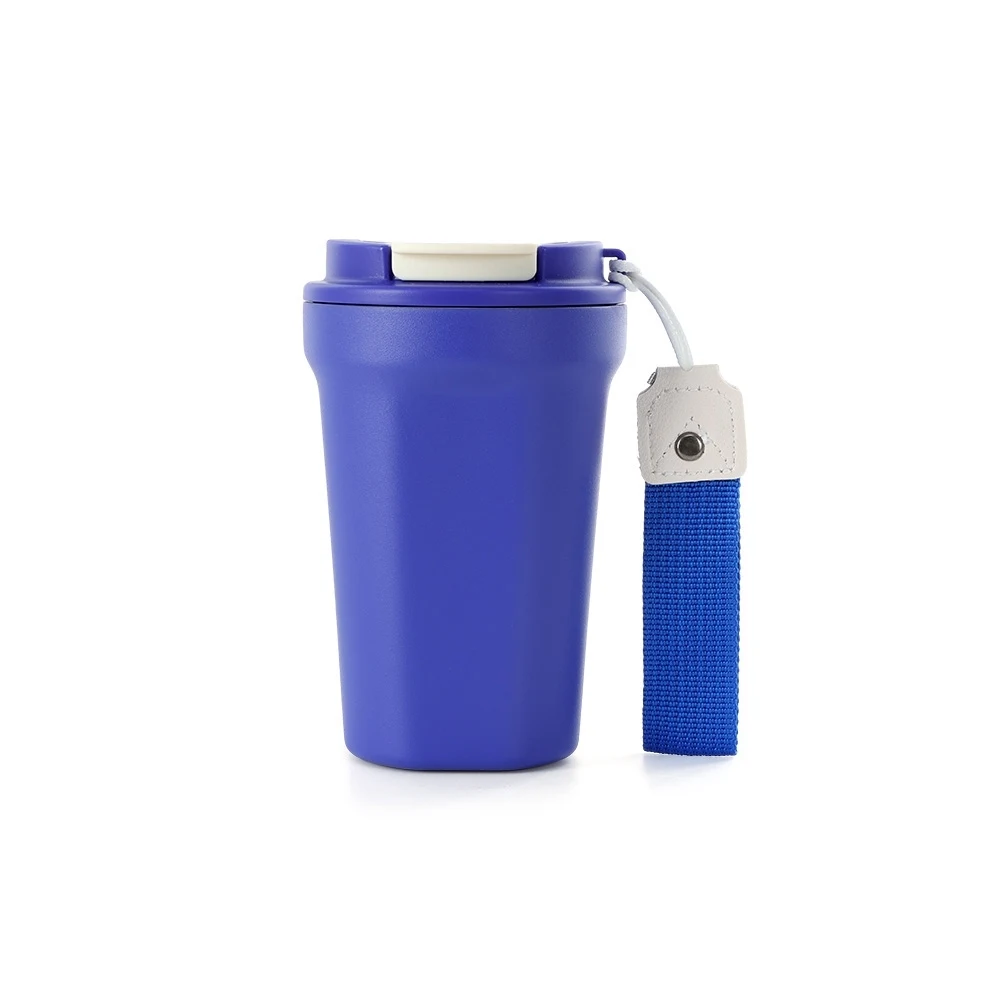 Copo Térmico Inox 350ml, cor AZUL