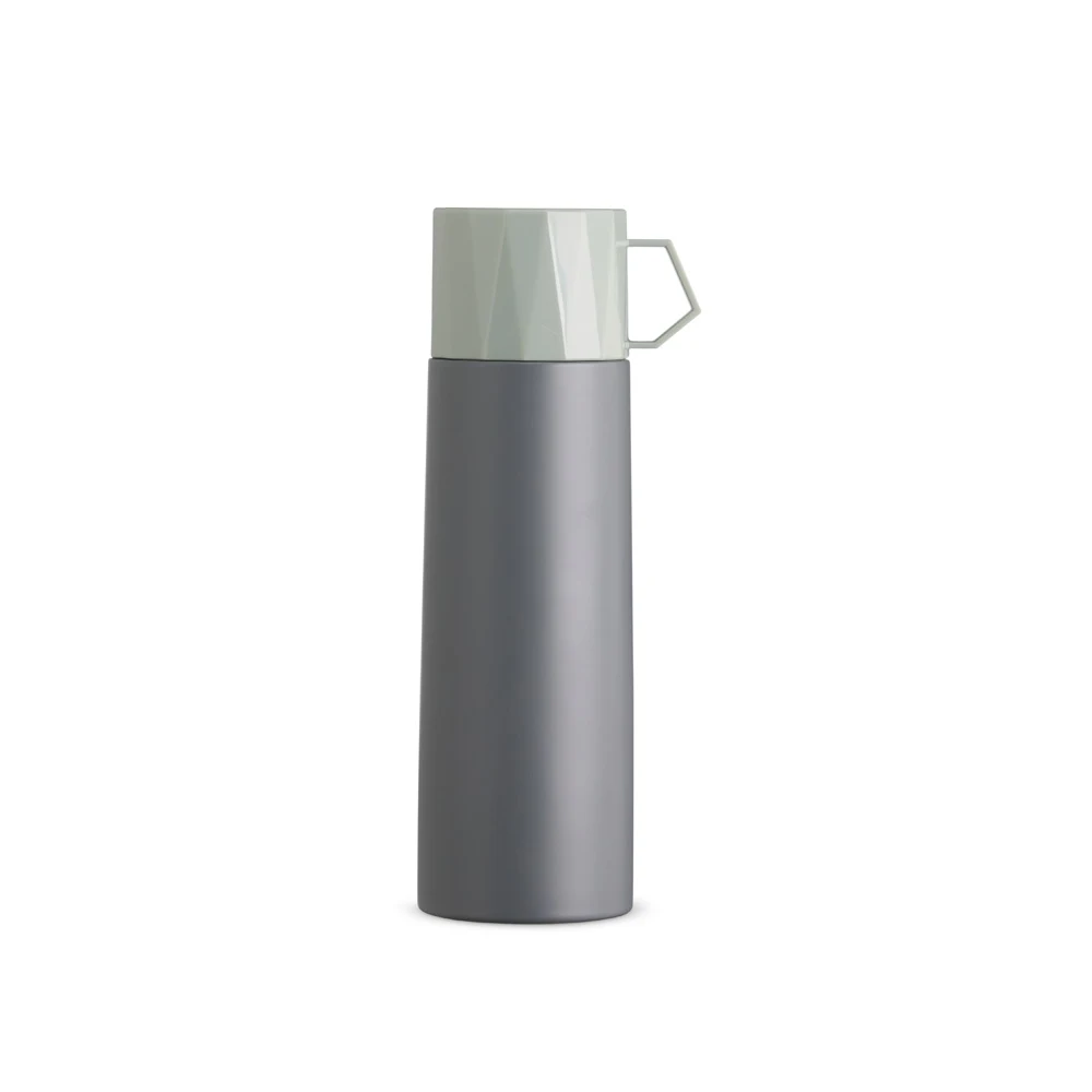 Garrafa Térmica 500ml, cor CINZA