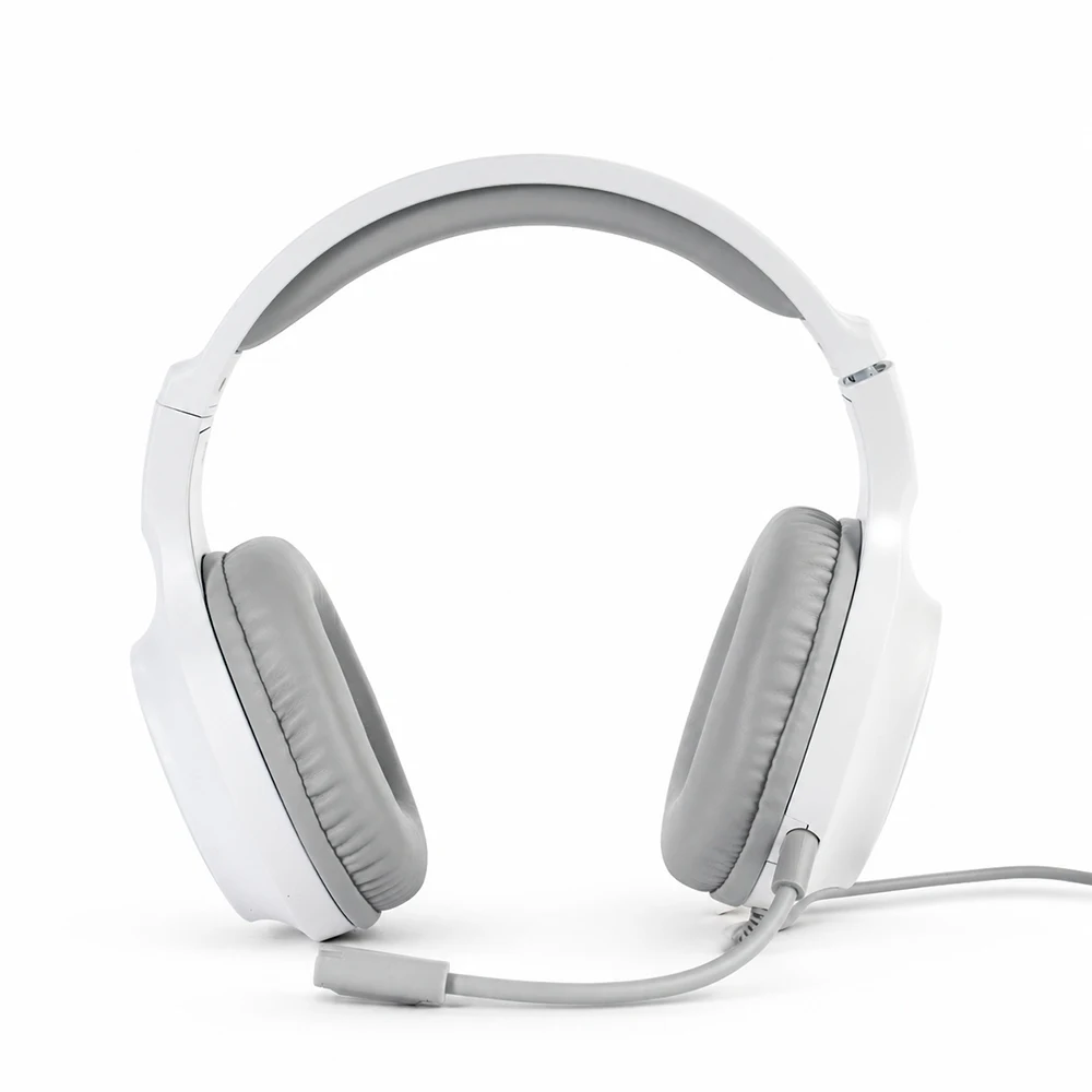 Fone de Ouvido Estéreo com Microfone, cor BRANCO