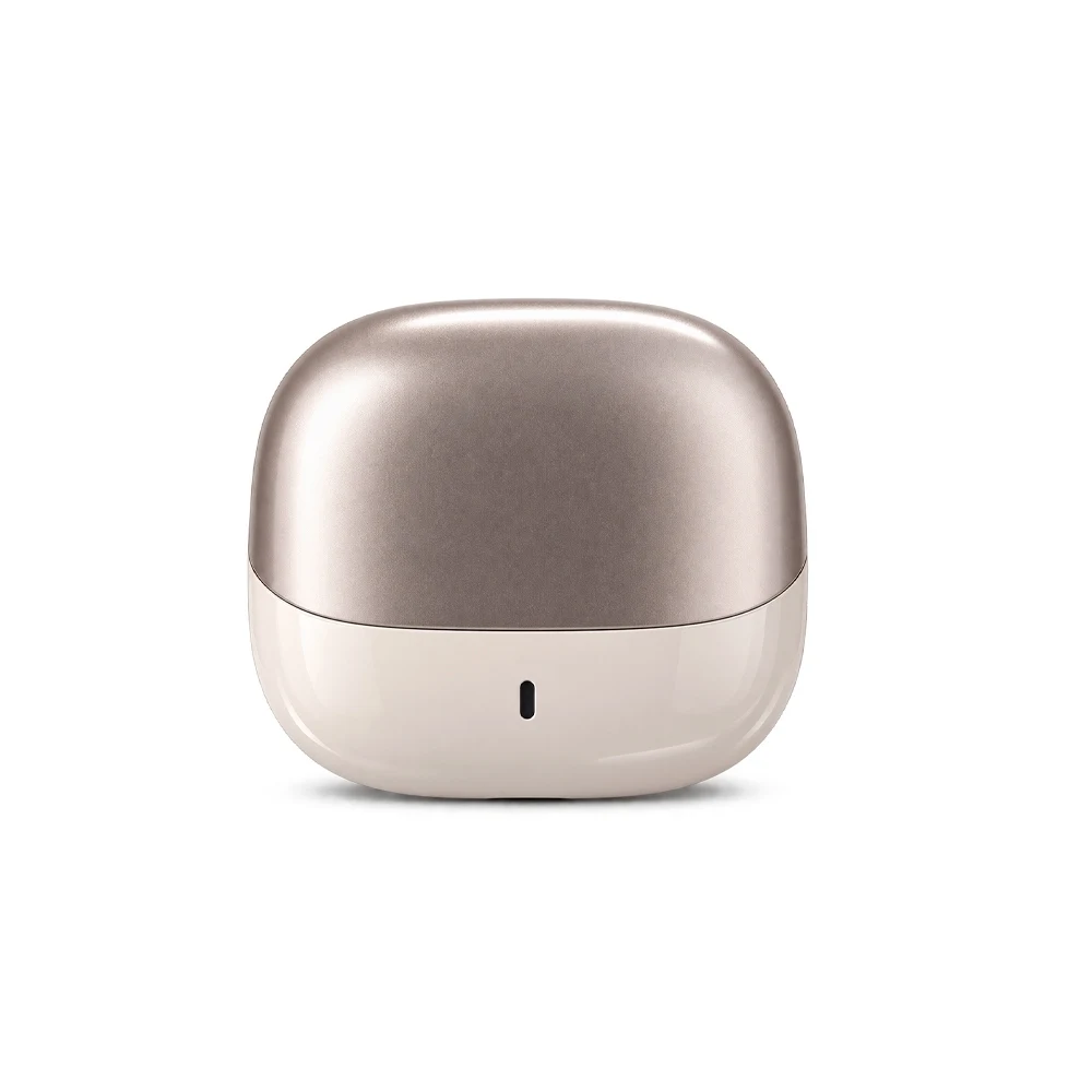 Fone de Ouvido Bluetooth com Case Carregador, cor BEGE