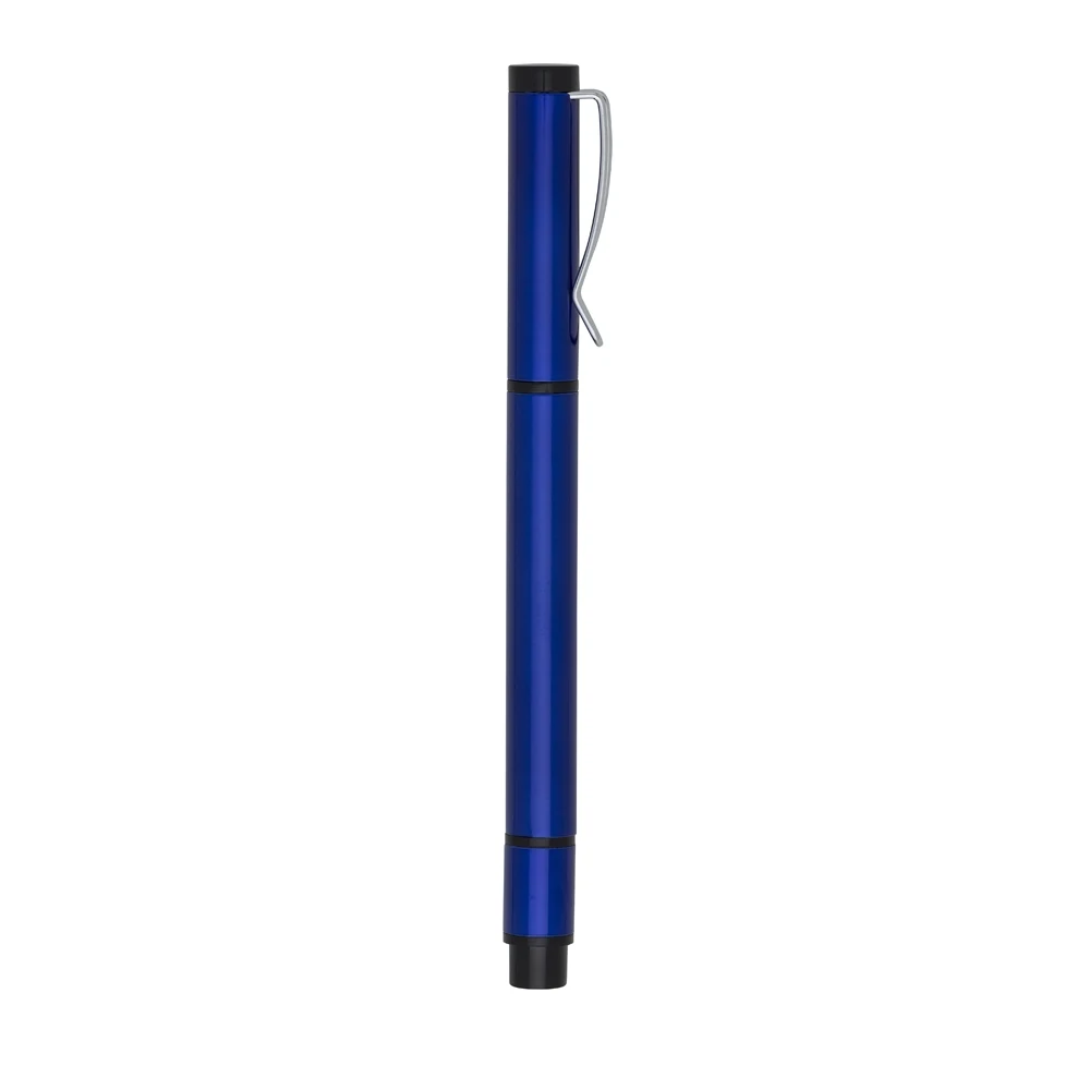 Caneta Metal Marca Texto, cor AZUL