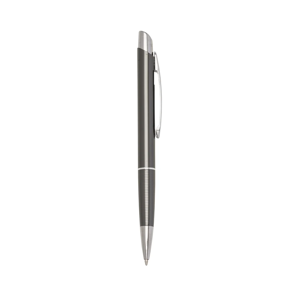 Caneta Metal, cor CINZA