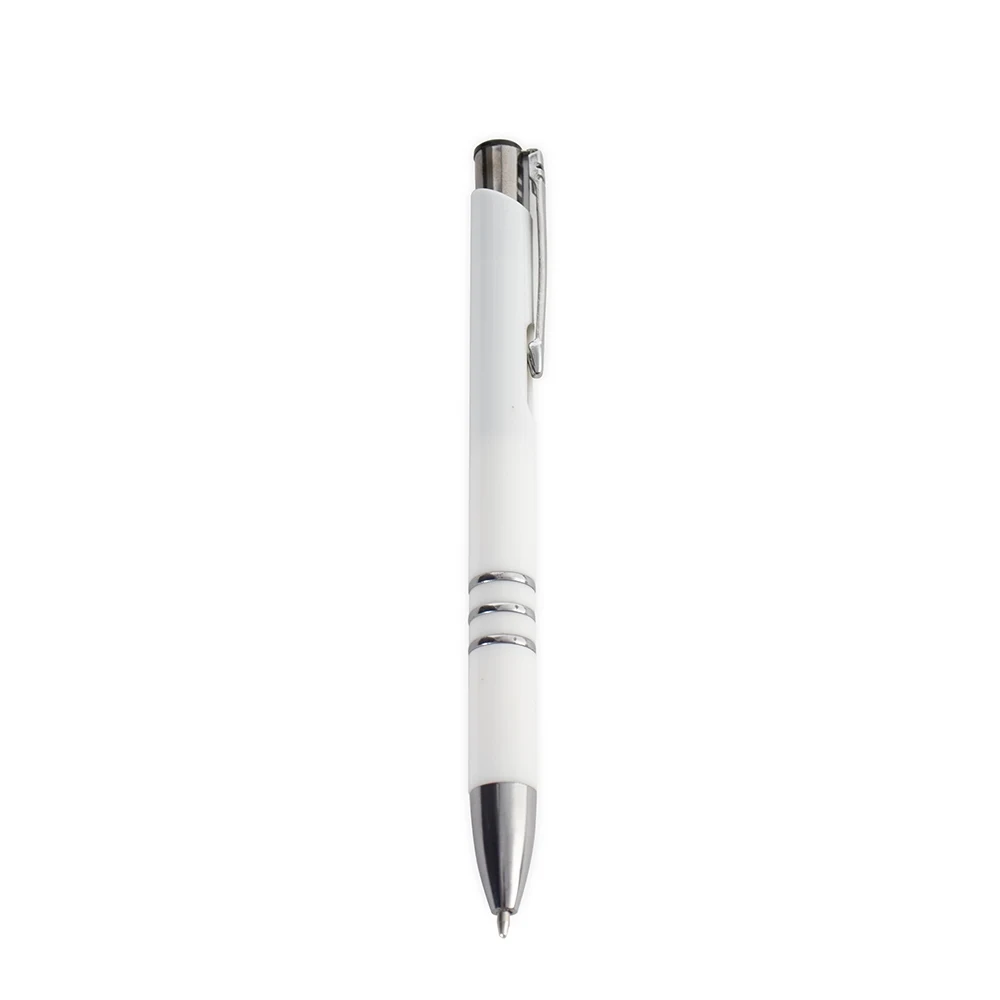 Caneta Plástica, cor BRANCO