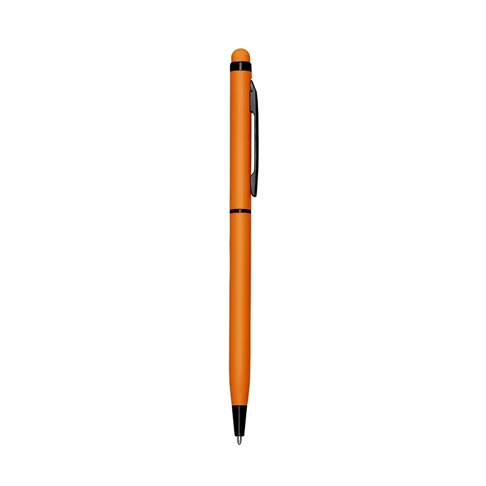 Caneta Metal Touch, cor LARANJA