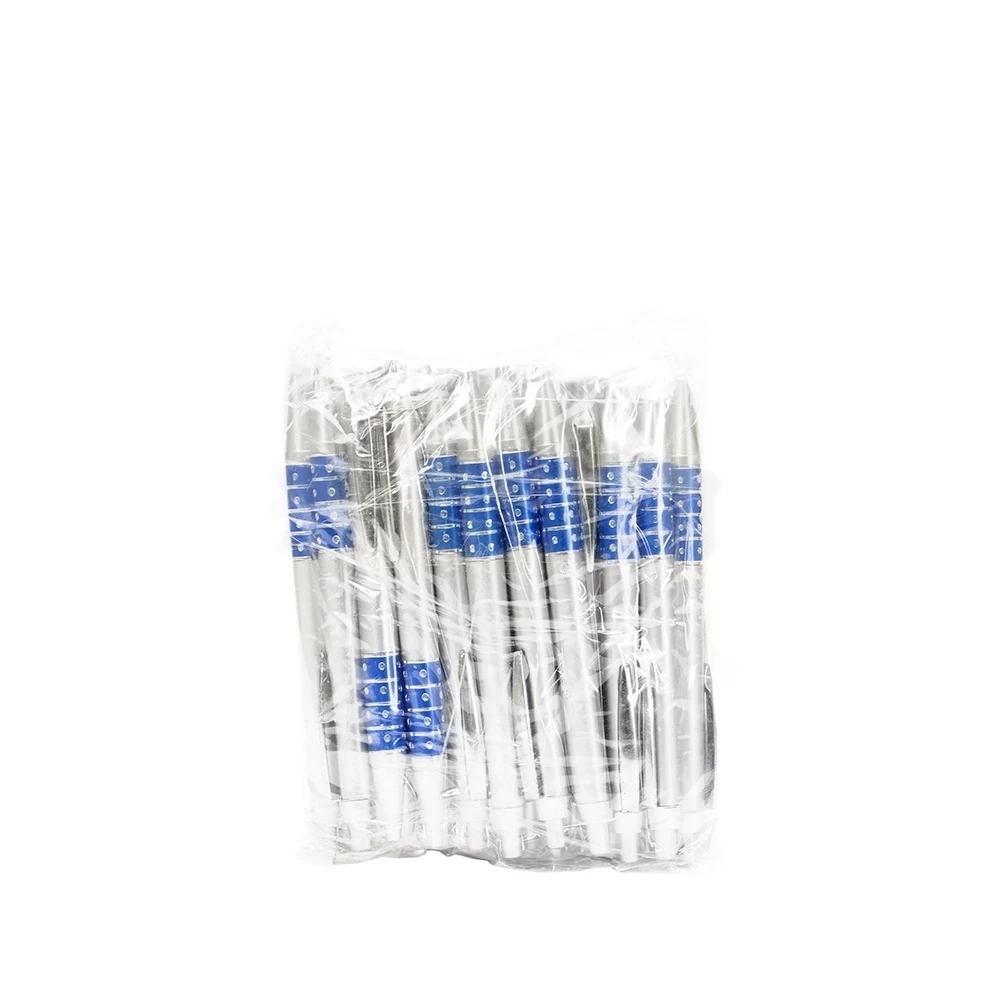 Pacote Caneta Plástica com 50pçs, cor AZUL