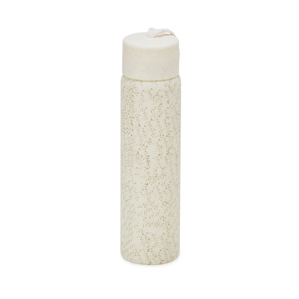 Garrafa de Vidro 330ml, cor AMARELO