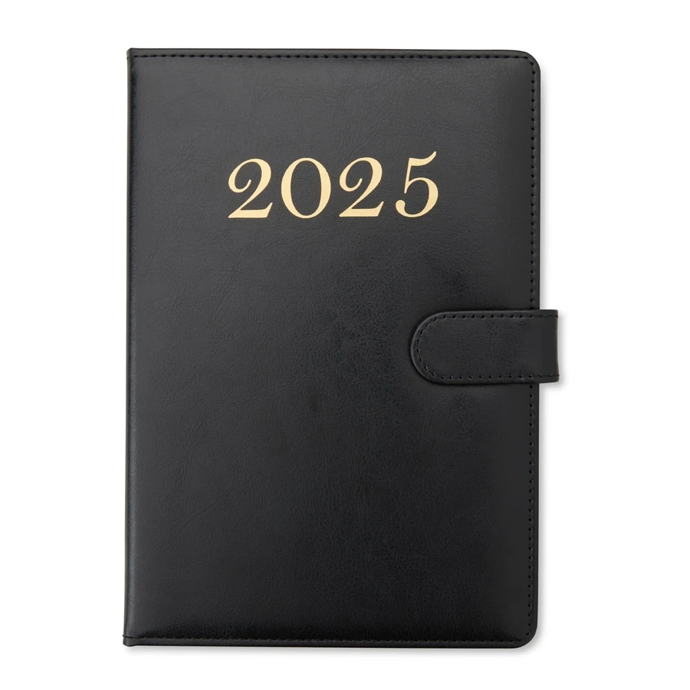 Agenda Semanal 2025, cor PRETO