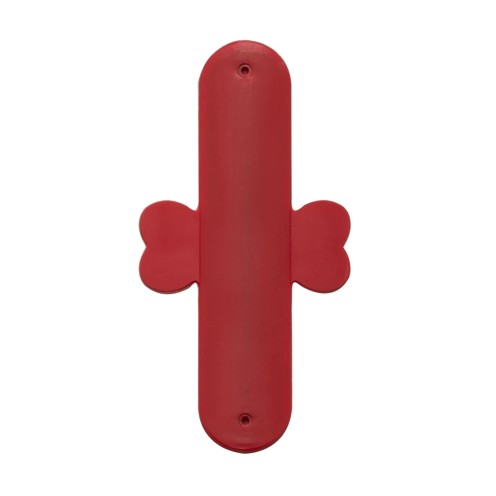 Suporte Universal de Silicone Flexível para Celular, cor VERMELHO