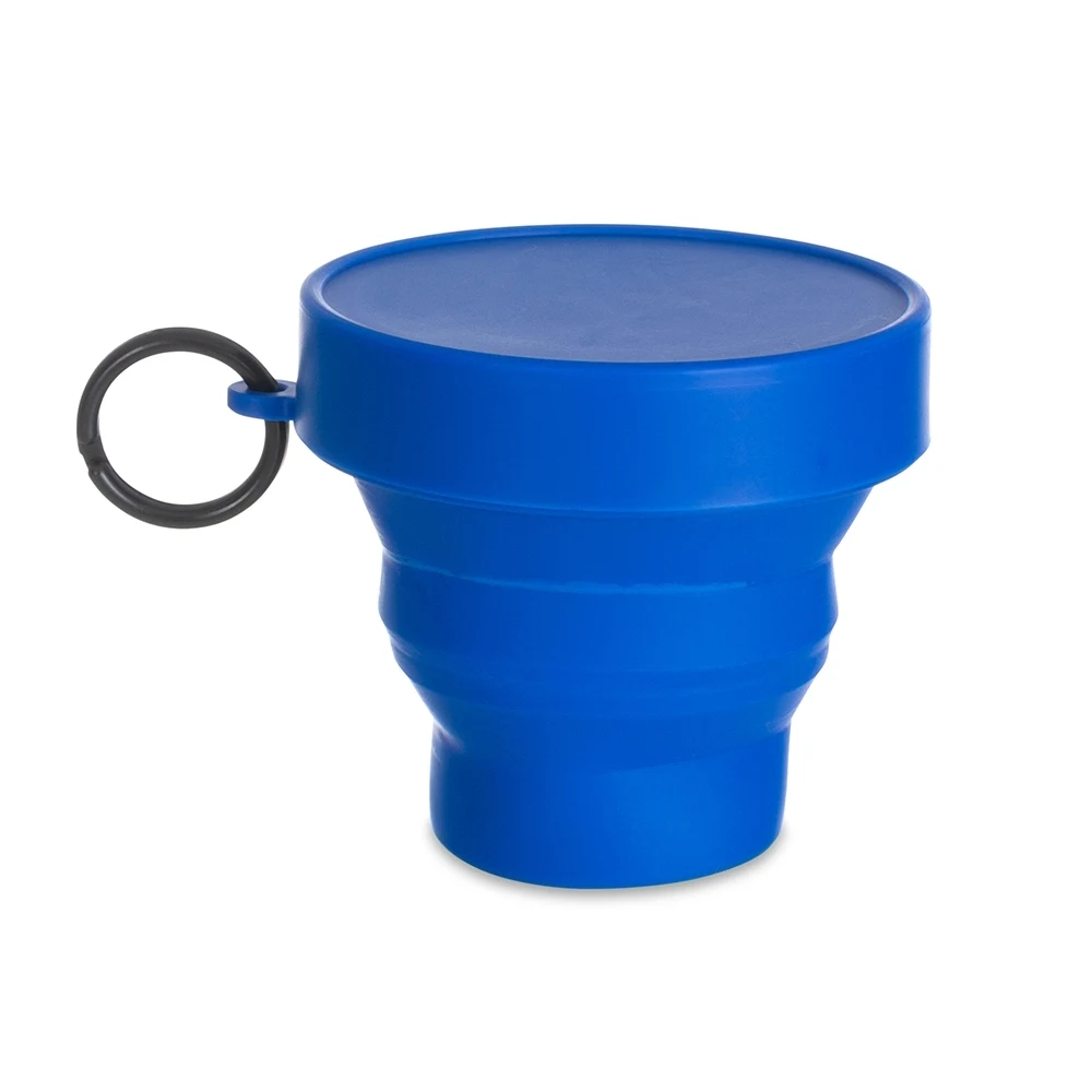 Copo Retrátil 150ml, cor AZUL