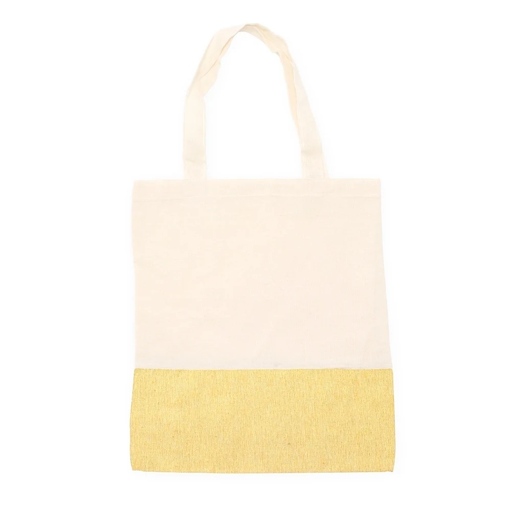 Sacola Ecológica de Algodão, cor AMARELO