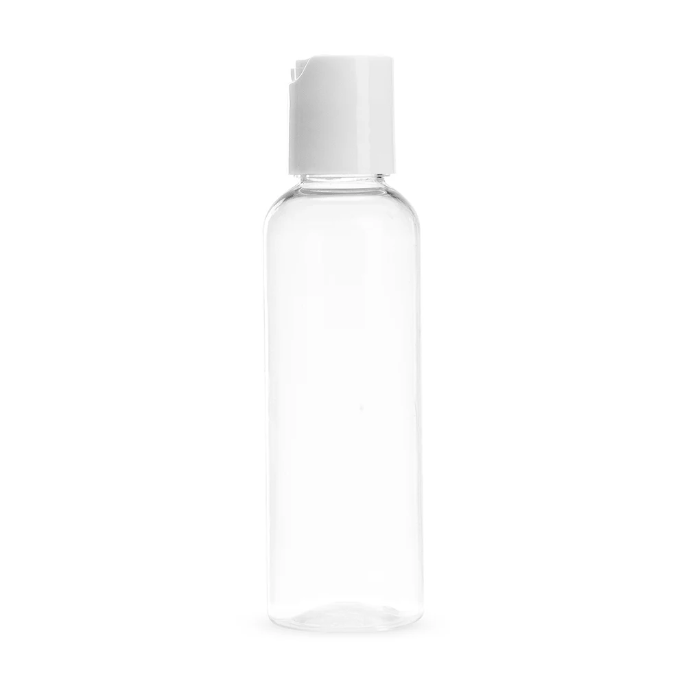 Frasco plástico 60ml, cor TRANSPARENTE