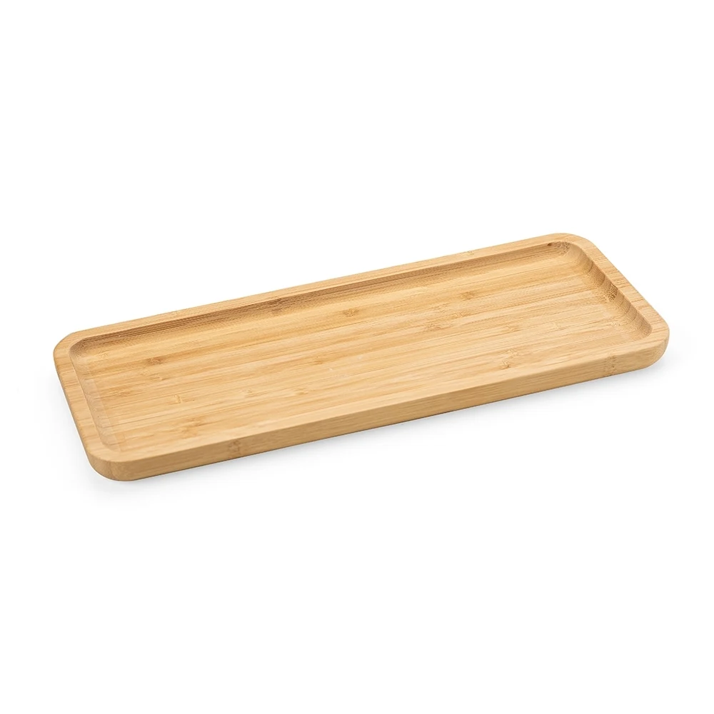 Petisqueira de Bambu 36 x 15, cor BAMBU