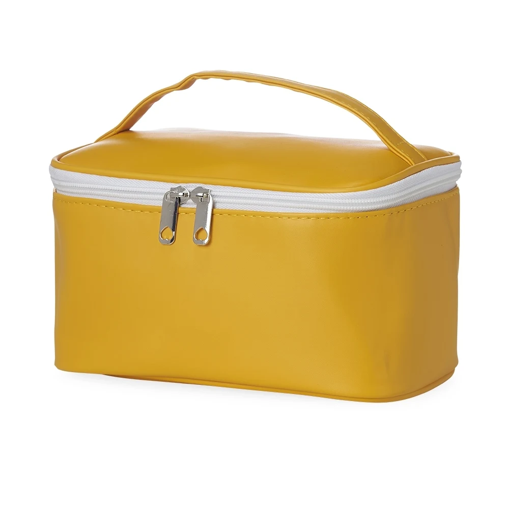 Nécessaire PU, cor AMARELO
