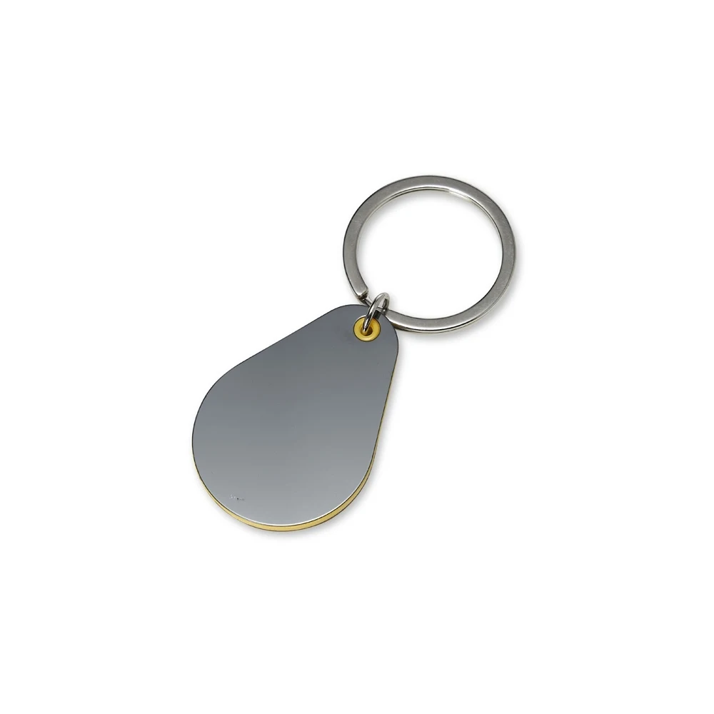 Chaveiro metal, cor AMARELO