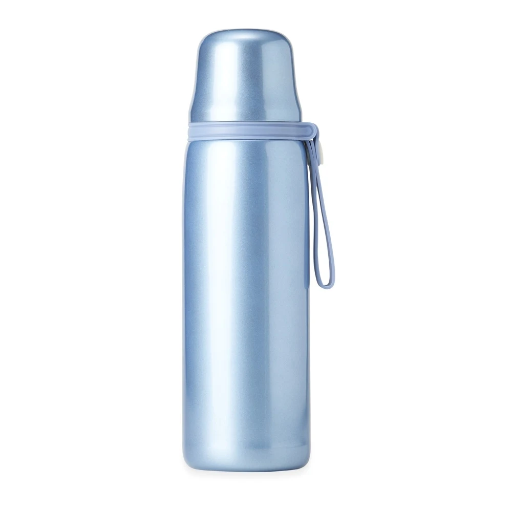 Garrafa Térmica 850ml, cor AZUL CLARO