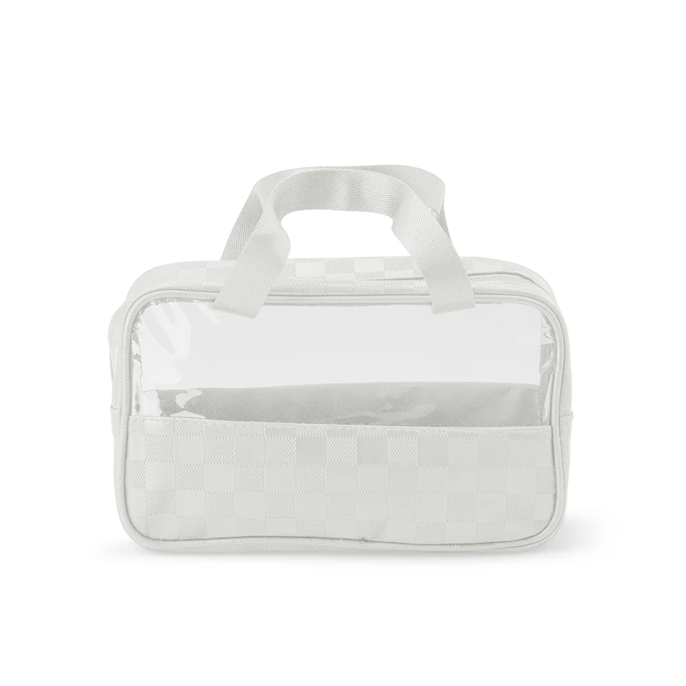 Nécessaire PVC Impermeável, cor BRANCO