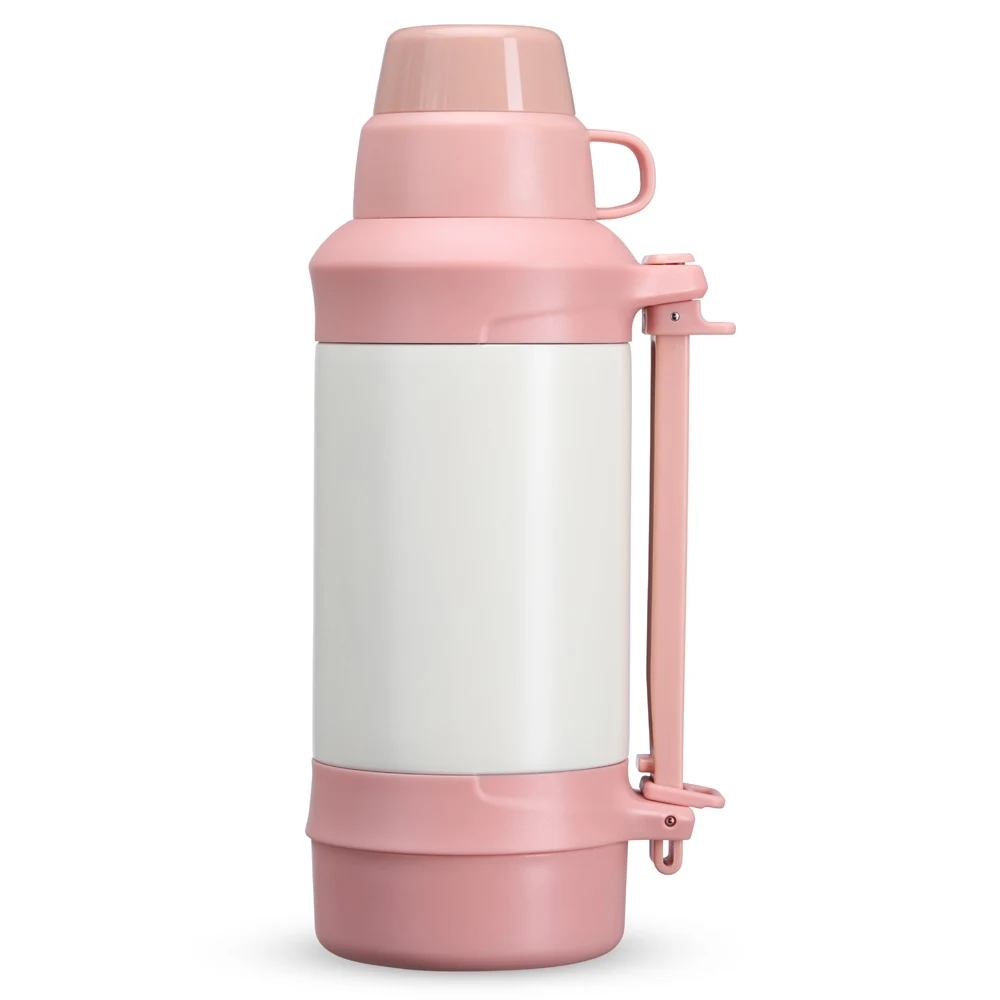Garrafa Térmica 1,25L, cor ROSA