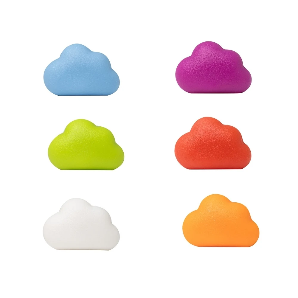 Imã Decorativo 6 peças, cor COLORIDO
