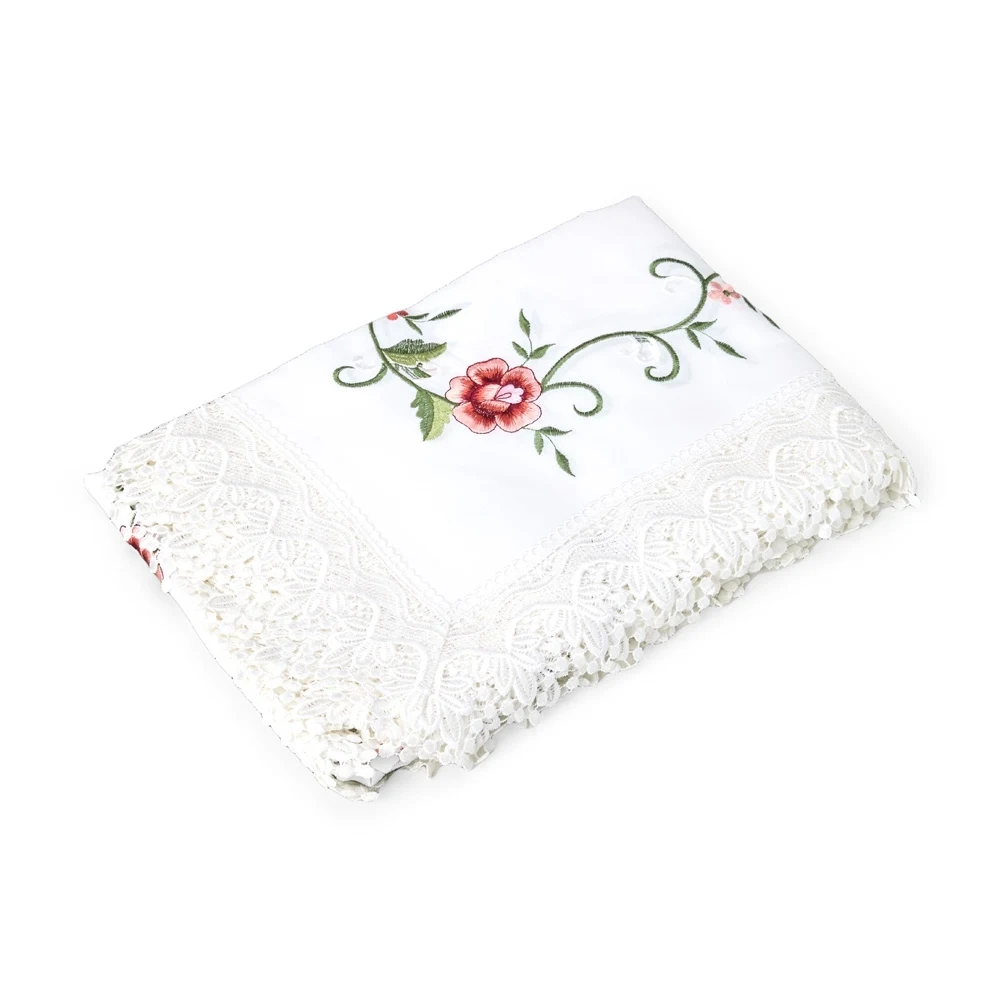 Toalha de Mesa Retangular, cor BRANCO