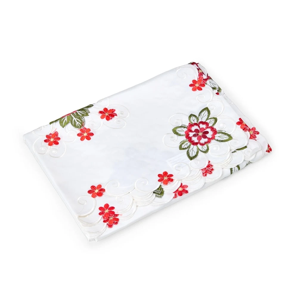 Toalha de Mesa Retangular, cor BRANCO