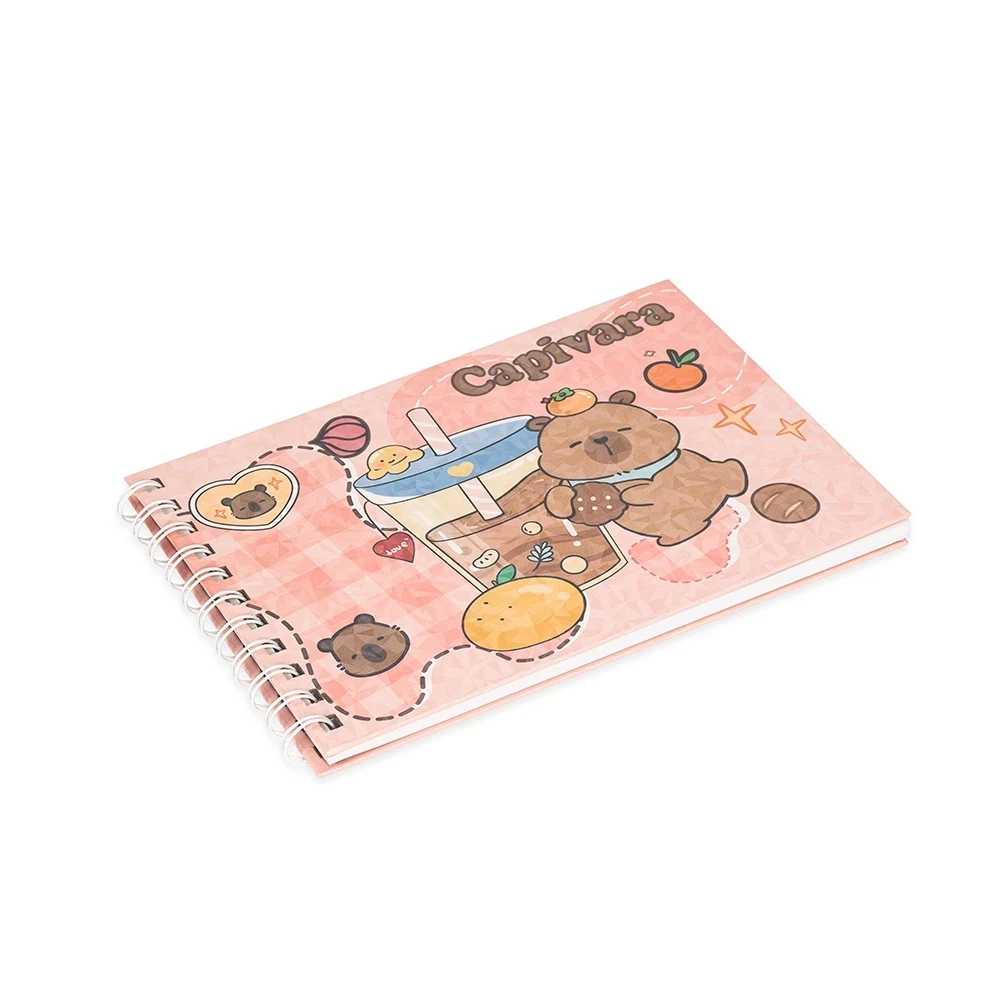 Caderno Para Colorir Capivara, cor COLORIDO