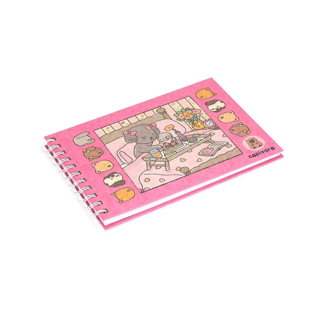 Caderno Para Colorir Desenho Animado, cor COLORIDO