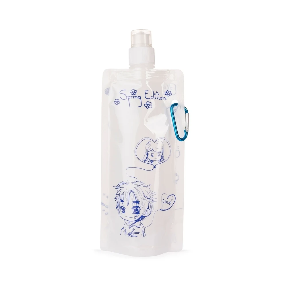 Squeeze Dobrável 450ml, cor ANIME