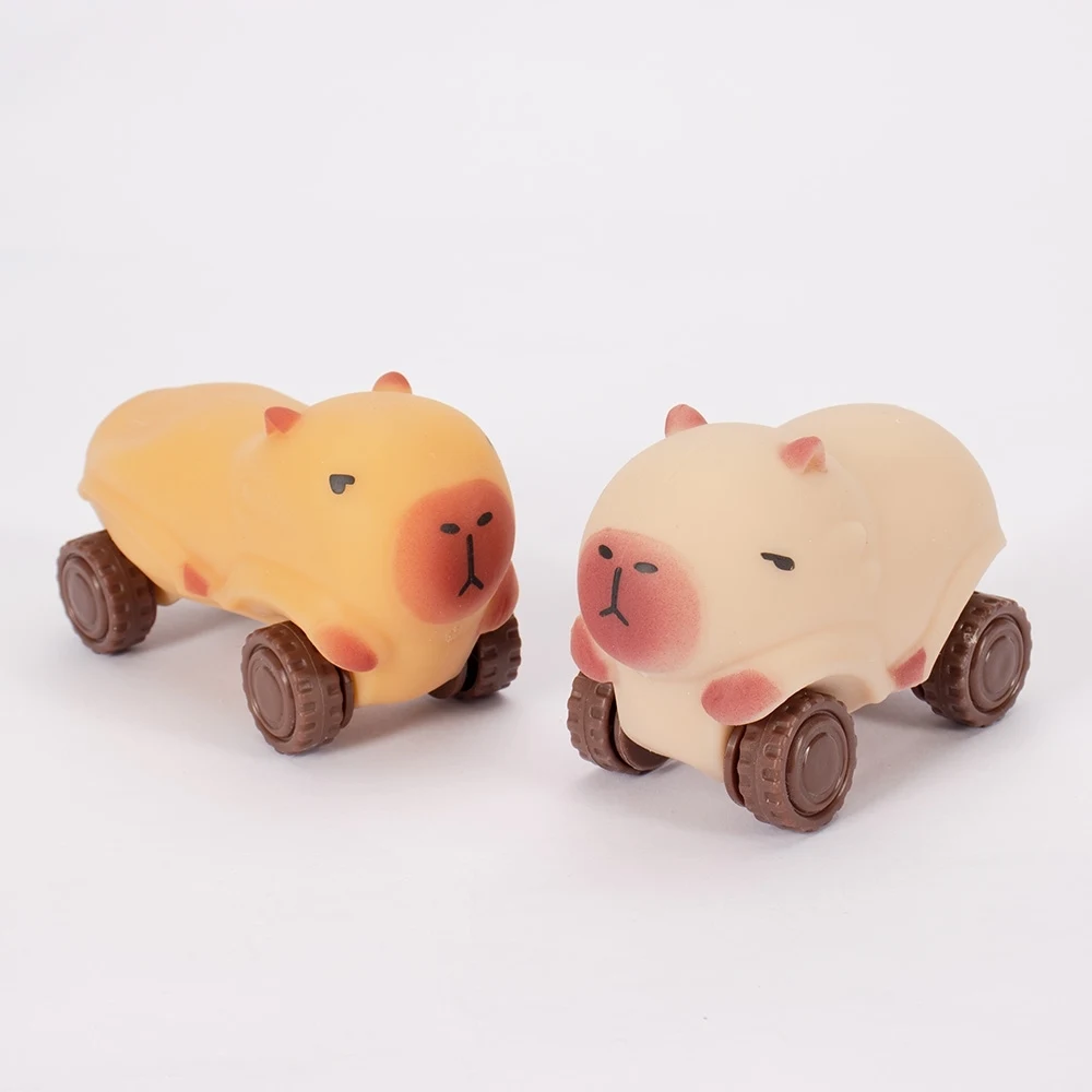 Carro Capivara Antiestresse, cor MISTO