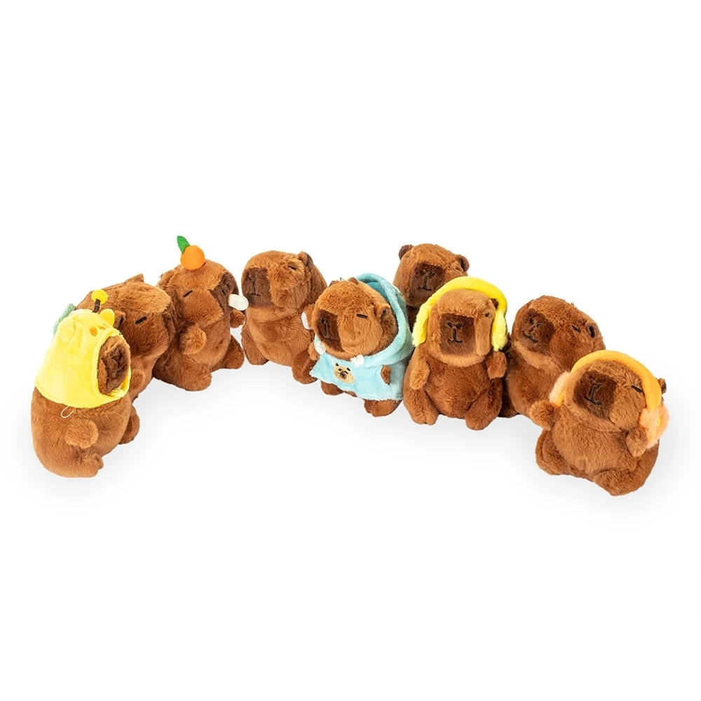 Chaveiro Capivara Pelúcia, cor MISTO