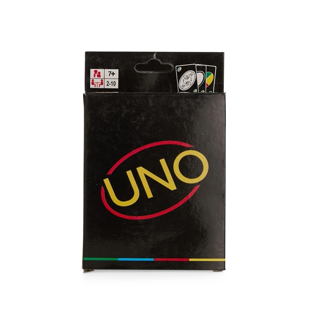 Jogo de Cartas Uno Minimalista, cor PRETO