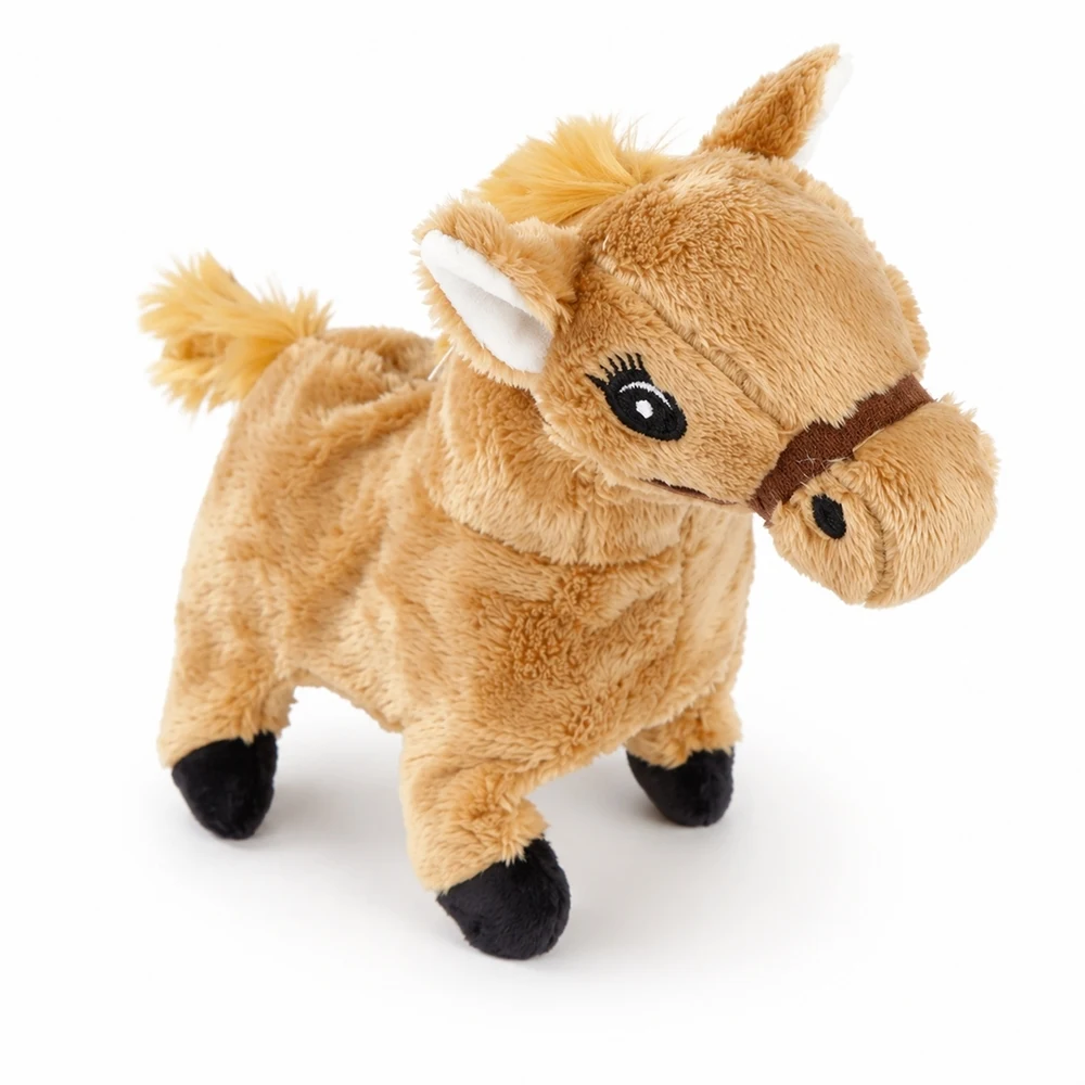 Cavalo de Pelúcia Articulado, cor MISTO