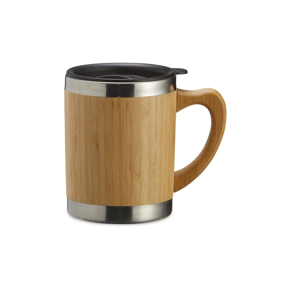 Caneca de Bambu 300ml, cor BAMBU