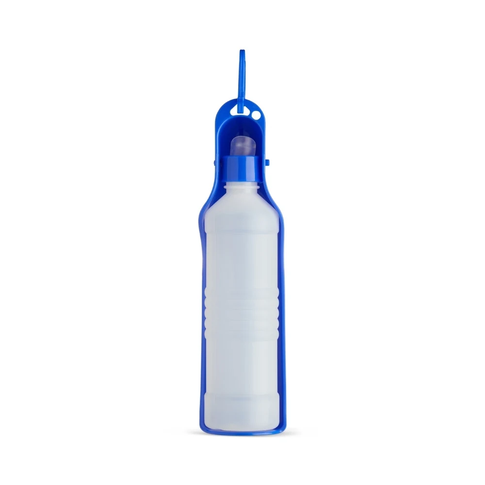 Garrafa Bebedouro Pet 420ml, cor AZUL