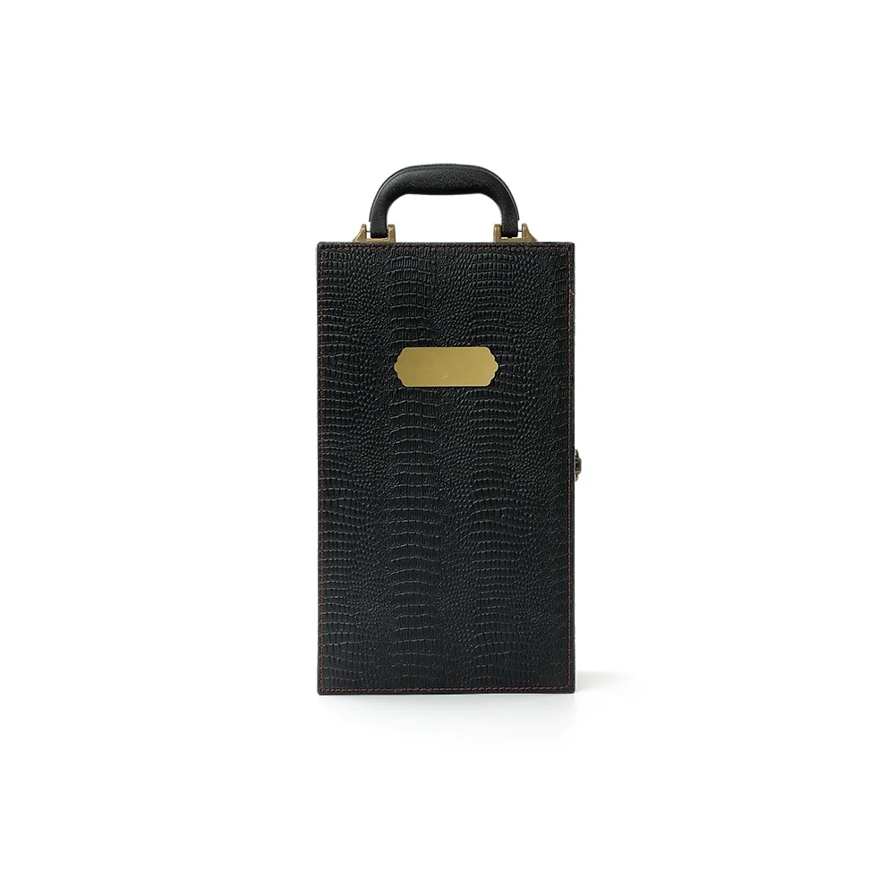 Kit Vinho 4 Peças, cor PRETO