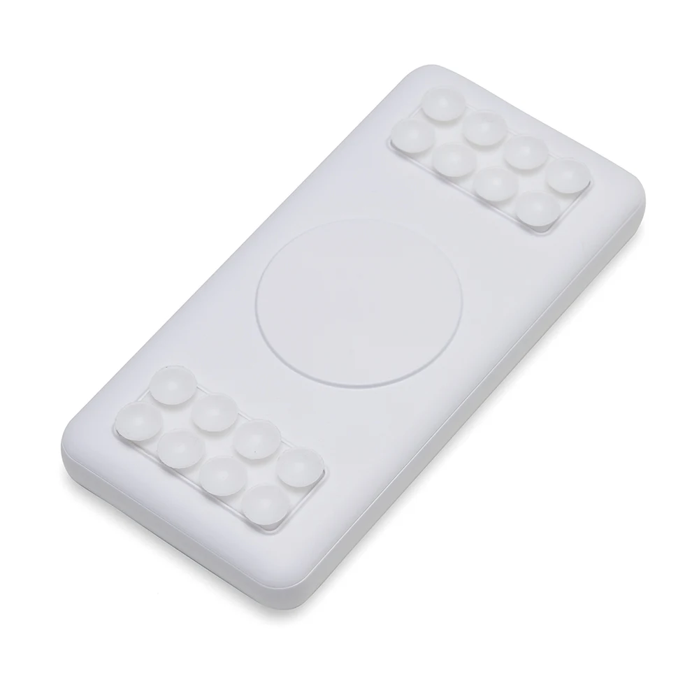 Power Bank 10.000mAh com Carregamento via Indução ou via Cabo, cor BRANCO