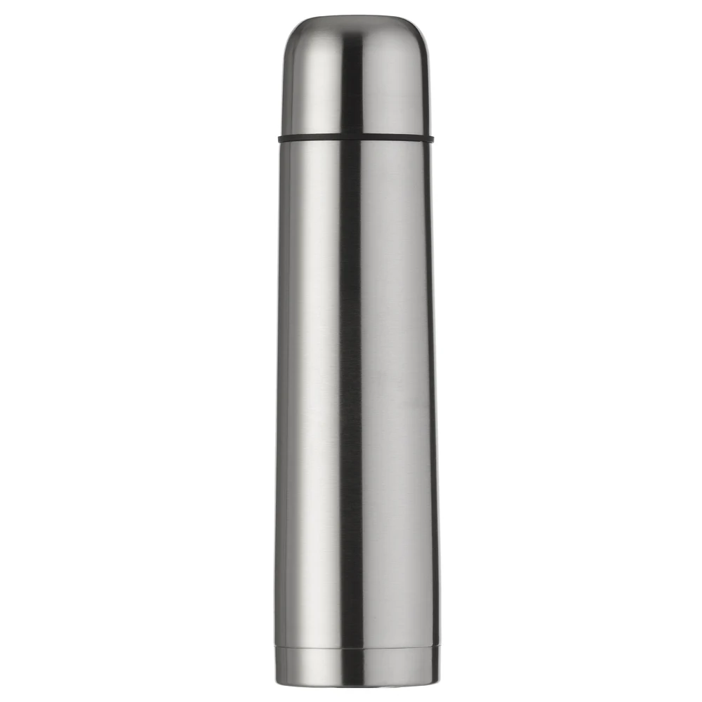 Garrafa Térmica Inox 1L, cor PRATA