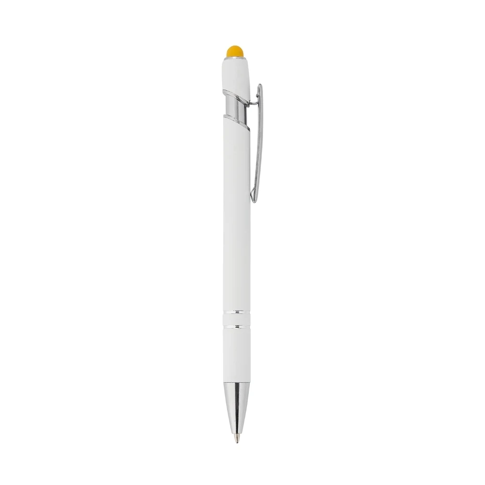 Caneta Metal Touch, cor AMARELO