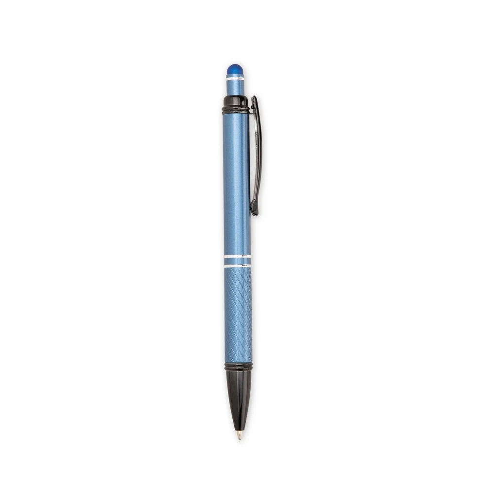 Caneta Metal Touch, cor AZUL