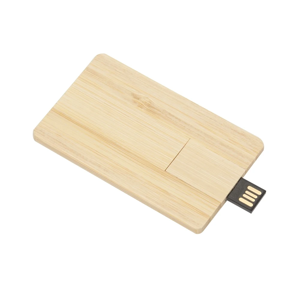 Pen Card Bambu 4GB, cor MADEIRA