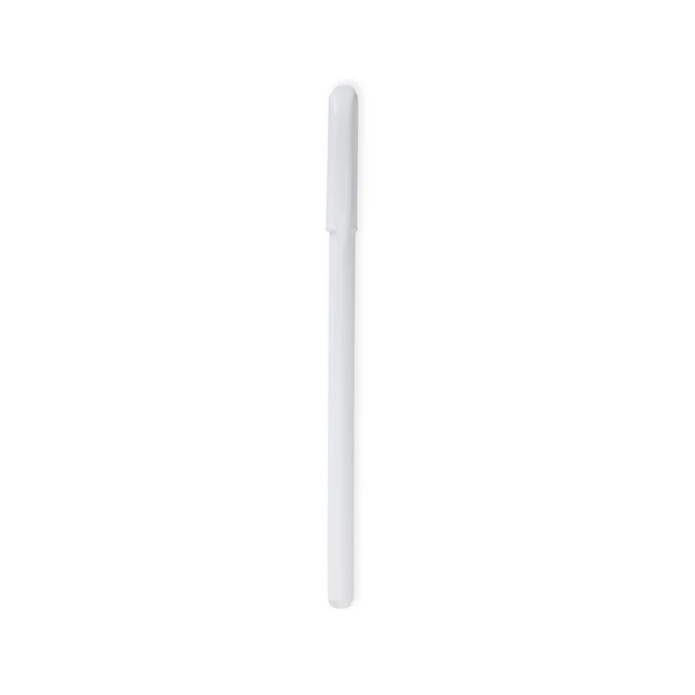 Caneta Plástica, cor BRANCO