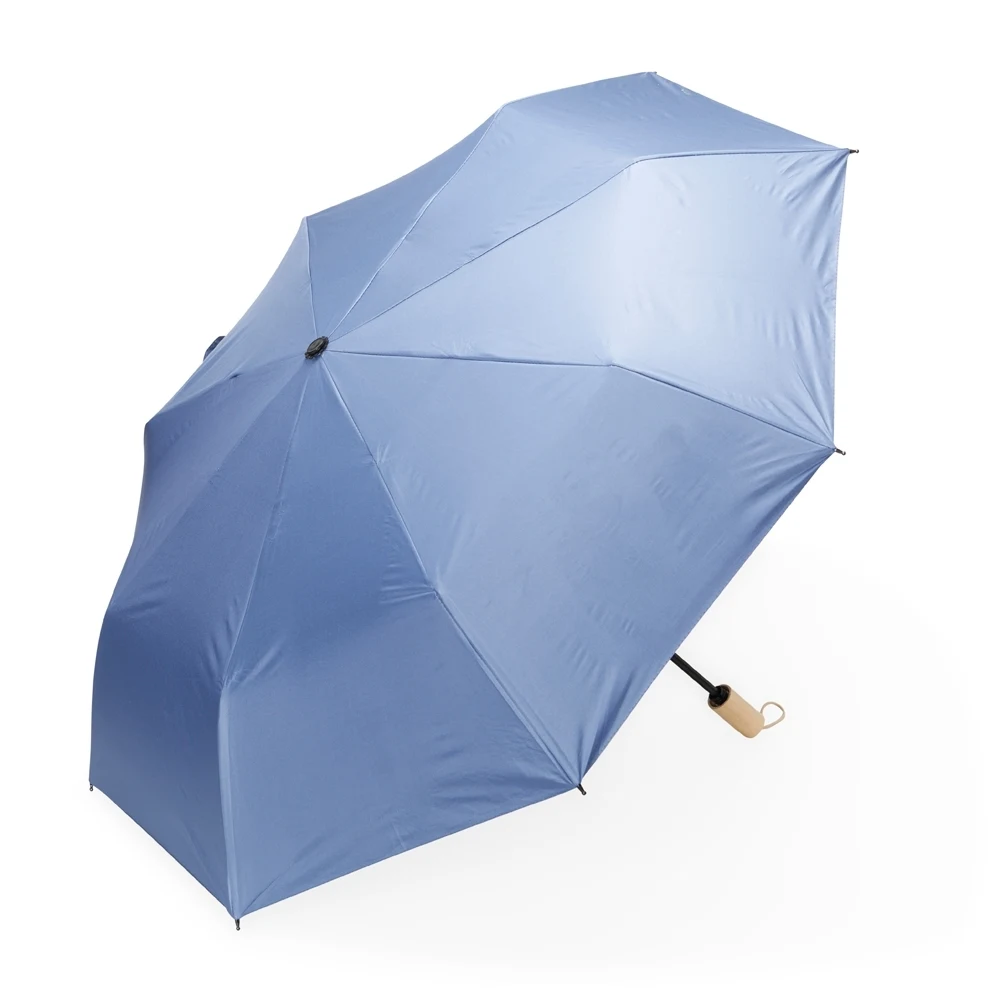 Guarda-chuva Manual com Proteção UV, cor AZUL CLARO