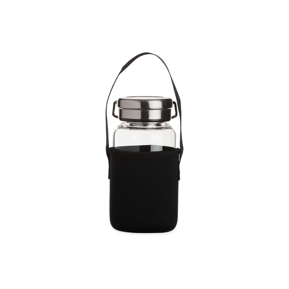 Garrafa de Vidro 650ml, cor TRANSPARENTE